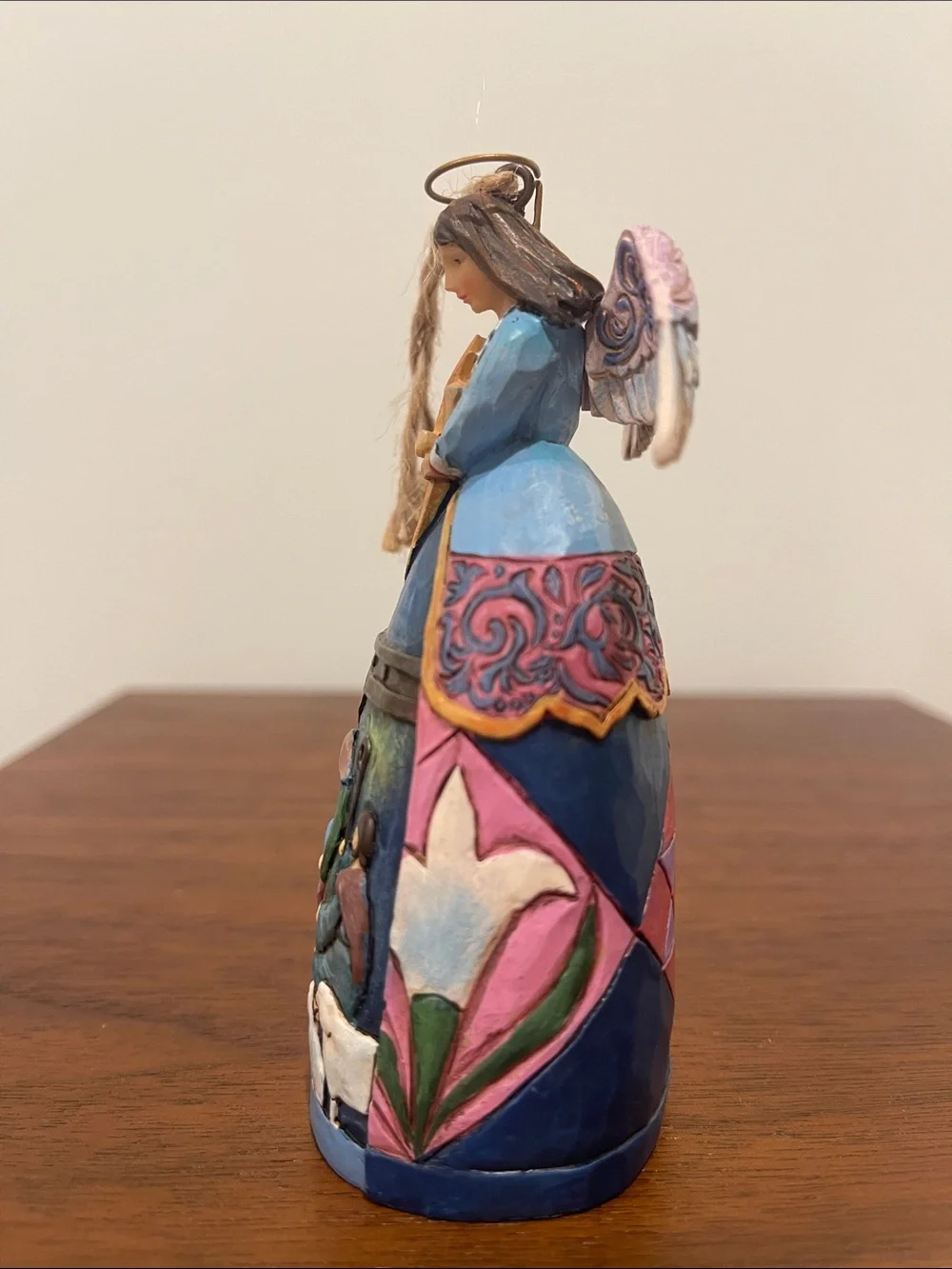Jim Shore “Angel with Nativity Scene” Hanging Ornament 2017